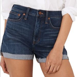 Madewell High Rise Denim Shorts Size 27